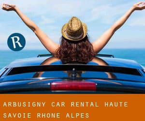Arbusigny car rental (Haute-Savoie, Rhône-Alpes)