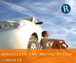 Arsaillier car rental (Creuse, Limousin)