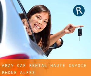 Arzy car rental (Haute-Savoie, Rhône-Alpes)