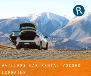 Avillers car rental (Vosges, Lorraine)
