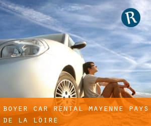 Boyer car rental (Mayenne, Pays de la Loire)