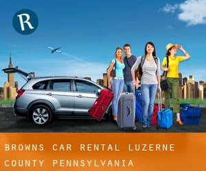 Browns car rental (Luzerne County, Pennsylvania)