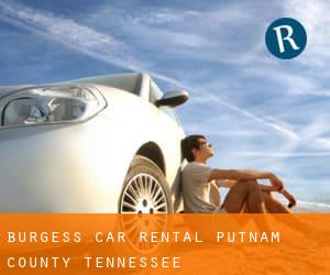Burgess car rental (Putnam County, Tennessee)