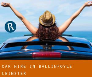 Car Hire in Ballinfoyle (Leinster)