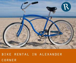 Bike Rental in Alexander Corner