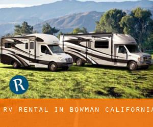 RV Rental in Bowman (California)