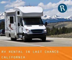 RV Rental in Last Chance (California)