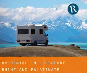 RV Rental in Leubsdorf (Rhineland-Palatinate)