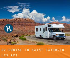 RV Rental in Saint-Saturnin-lès-Apt