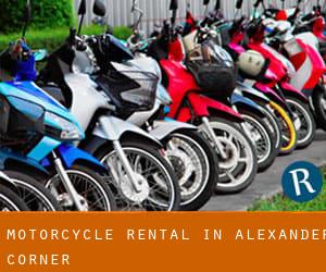 Motorcycle Rental in Alexander Corner