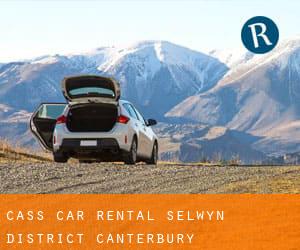 Cass car rental (Selwyn District, Canterbury)