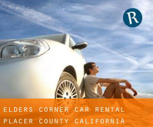 Elders Corner car rental (Placer County, California)