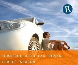 Formiche Alto car rental (Teruel, Aragon)