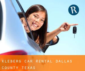 Kleberg car rental (Dallas County, Texas)