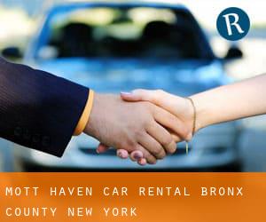 Mott Haven car rental (Bronx County, New York)
